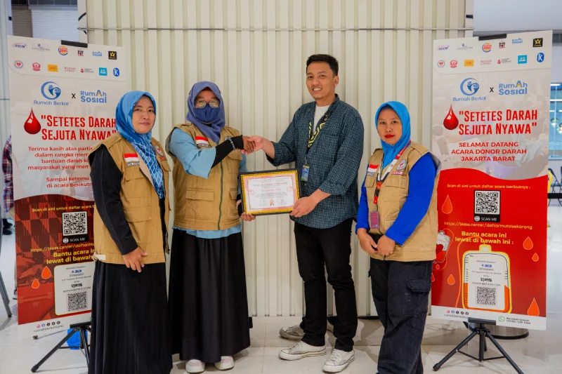 Donor Darah di Jakarta Barat Bersama Rumahberkat.com & Rumahsosial.com
