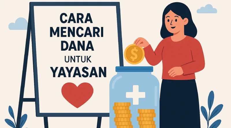 cara mencari dana untuk yayasan