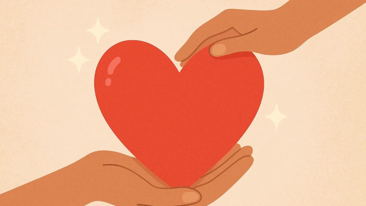 Kebaikan hati terwujud dalam aksi sederhana seperti memberi, menerima, dan menyatukan.