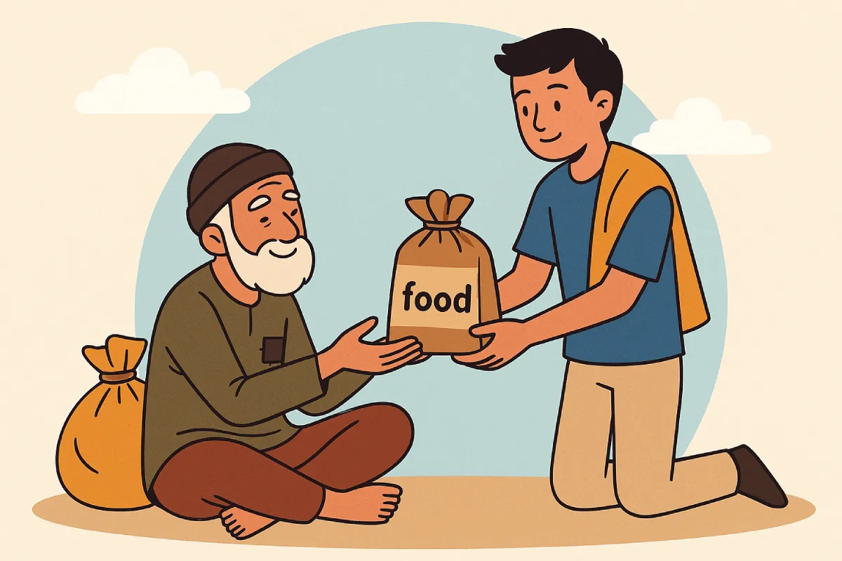 Berbagi dalam Jumat Berkah adalah bentuk ibadah yang sederhana namun penuh makna, membantu sesama dan memperkuat rasa empati serta kepedulian sosial.