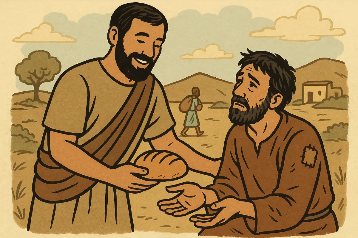 Berbuat baik menurut beberapa alkitab adalah tindakan sederhana seperti membantu sesama dengan apa yang kita miliki, mencerminkan rasa empati dan solidaritas yang mendalam.