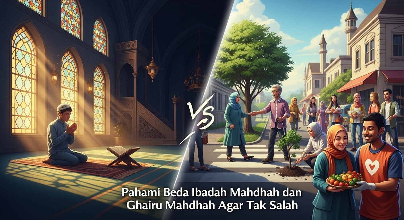 Pahami Beda Ibadah Mahdhah dan Ghairu Mahdhah Agar Tak Salah