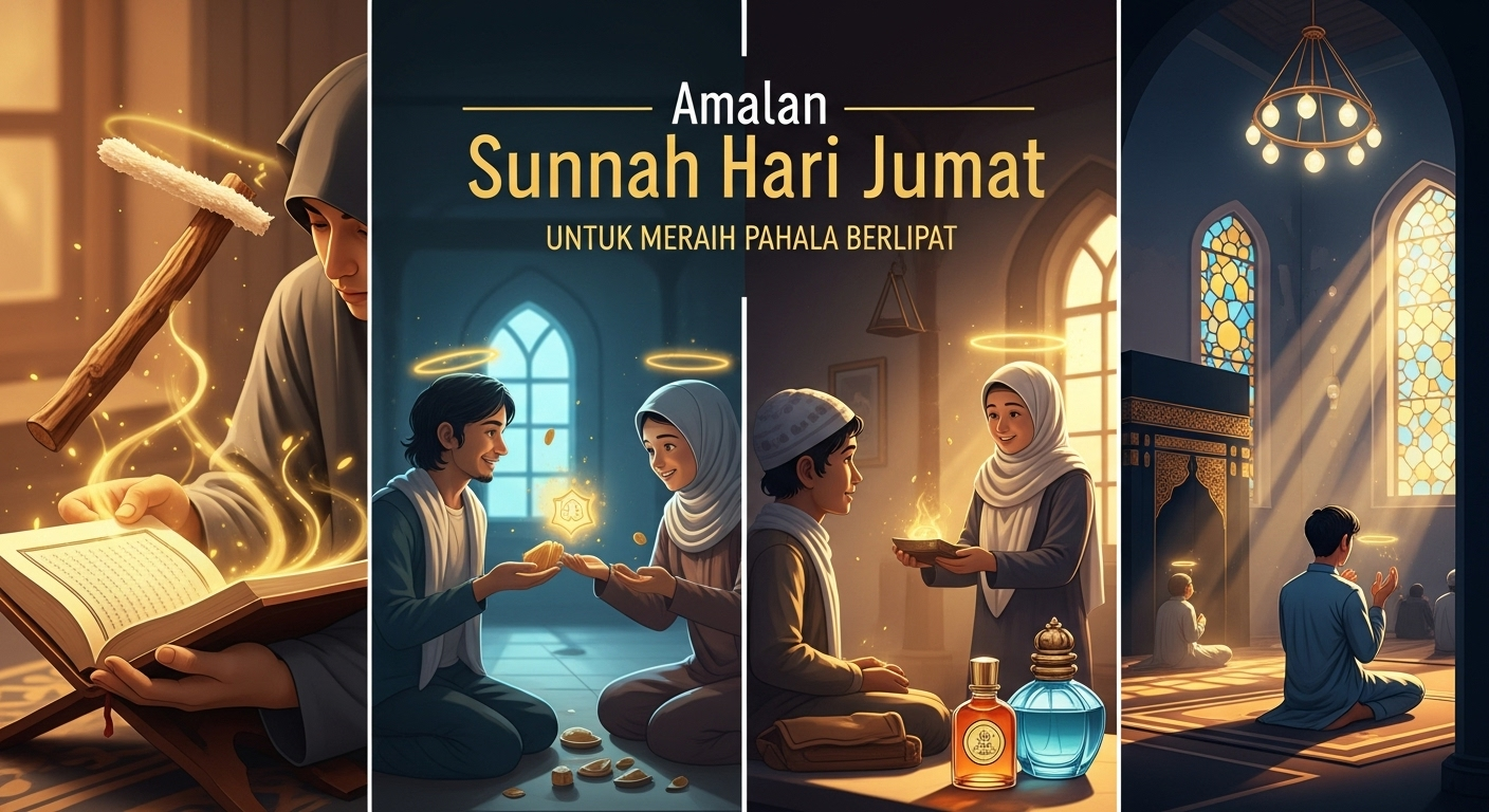 Amalan Sunnah Hari Jumat untuk Meraih Pahala Berlipat