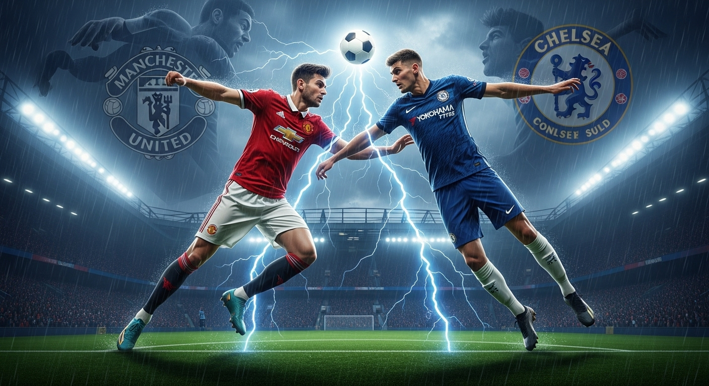 Man Utd vs Chelsea: Duel Panas Dua Raksasa Liga Inggris