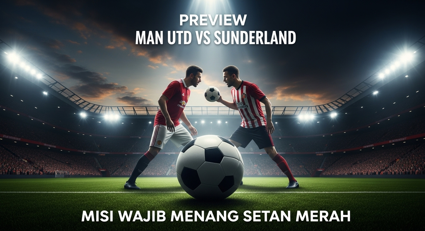 Preview Man Utd vs Sunderland: Misi Wajib Menang Setan Merah