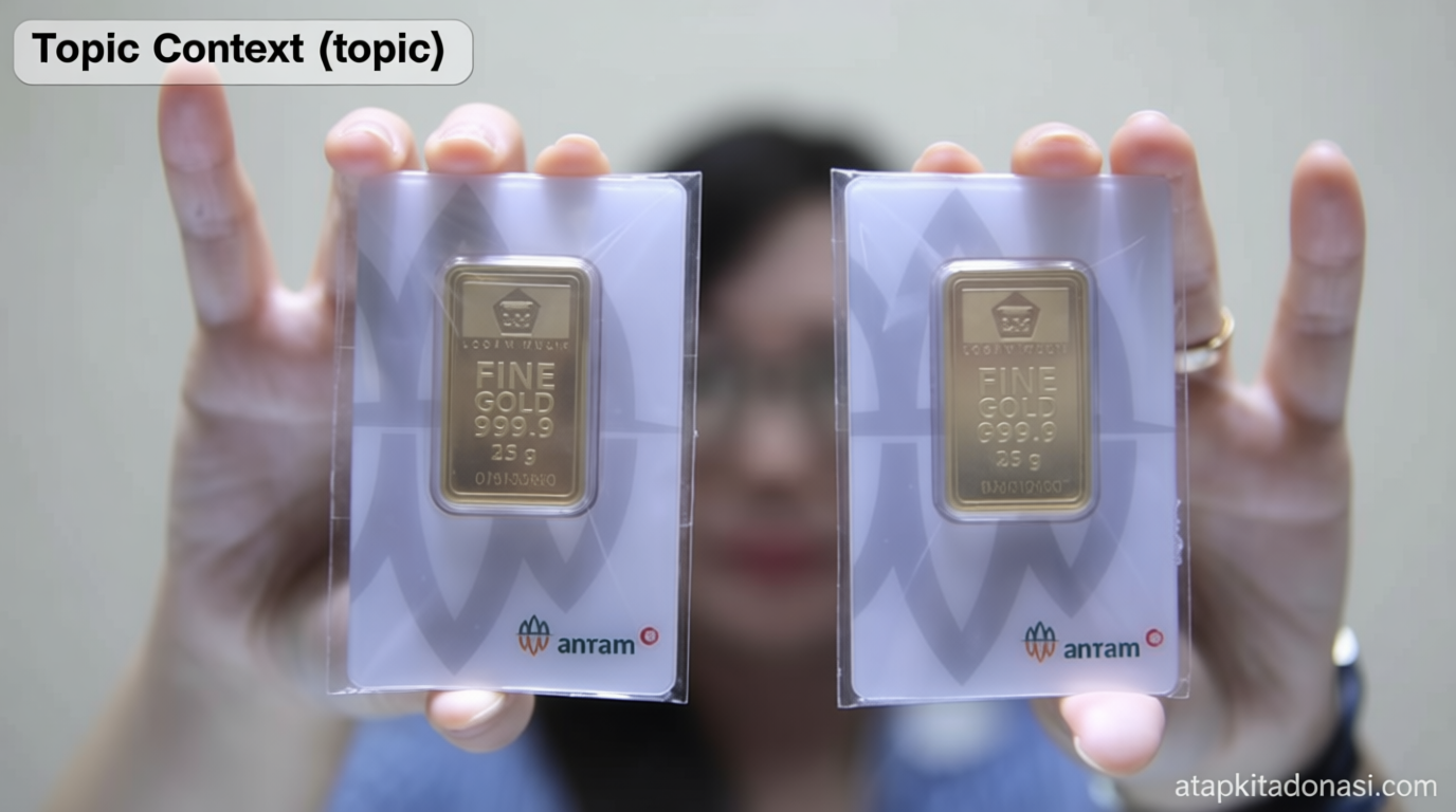 Bikin Kaget! Harga Emas Antam Hari Ini Ambruk