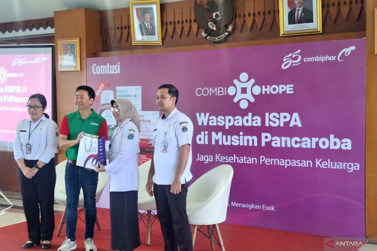 Program Terbaru: Combiphar edukasi kesehatan di Kecamatan Pancoran untuk tekan ISPA