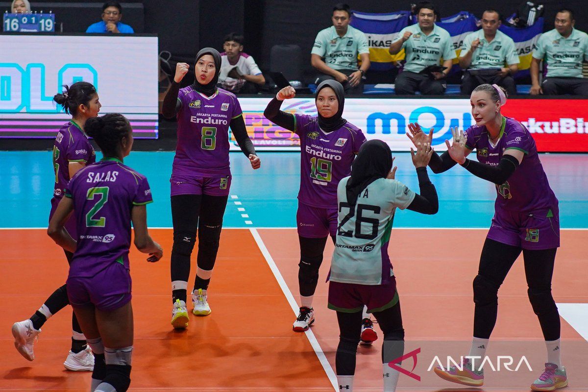 Pertamina butuh satu kemenangan agar lolos ke grand final Proliga