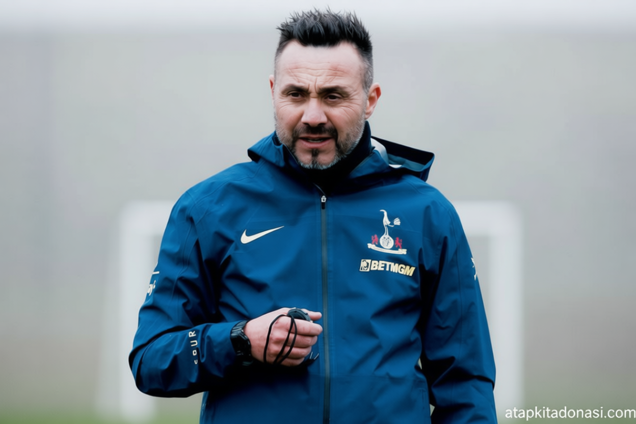 Momen Bersejarah: Terancam degradasi, De Zerbi: Spurs fokus jalani laga demi laga