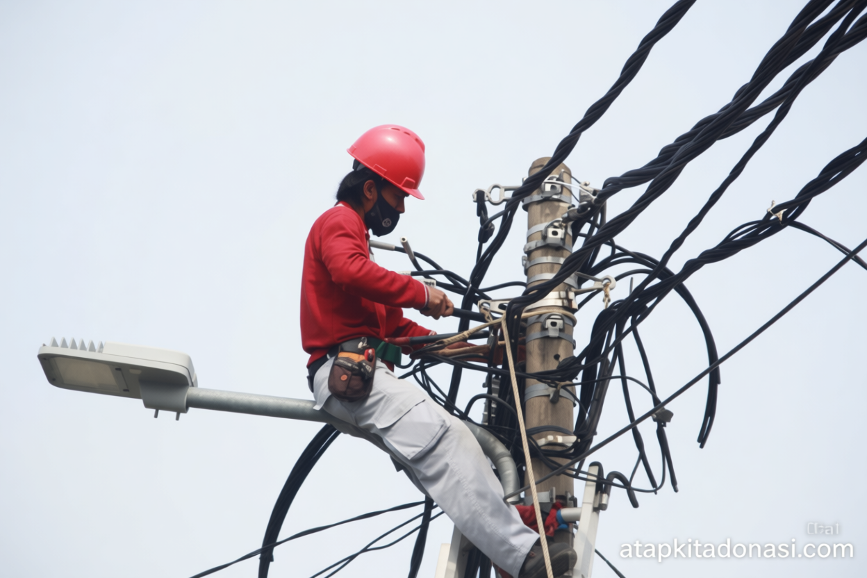 Sudin Bina Marga benahi ribuan penerangan jalan umum di Jakut
