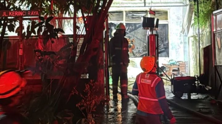 Kerugian akibat kebakaran rumah di Kebayoran Baru capai Rp1 miliar