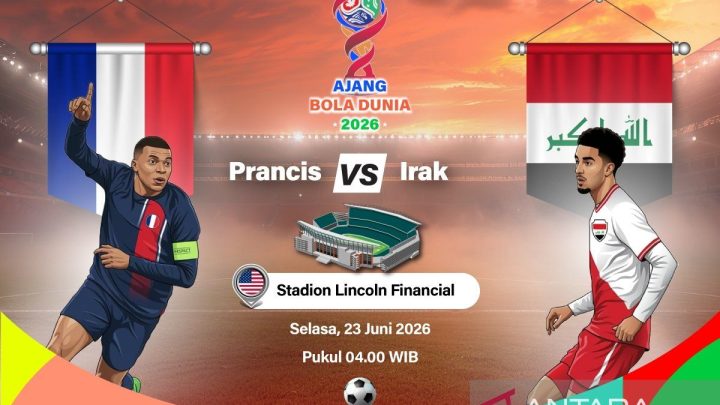 Key Issue: Dua gol Kylian Mbappe antar Prancis tundukkan Irak 3-0
