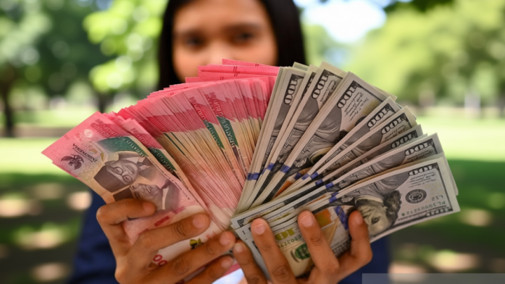 Rupiah Rabu pagi dibuka melemah di level Rp17.878 per dolar AS
