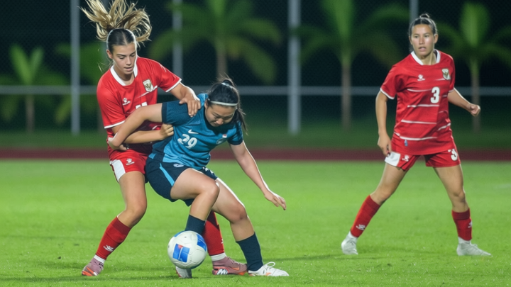 Timnas Sepakbola Putri Indonesia takluk di kandang sendiri 0-2 dari Singapura