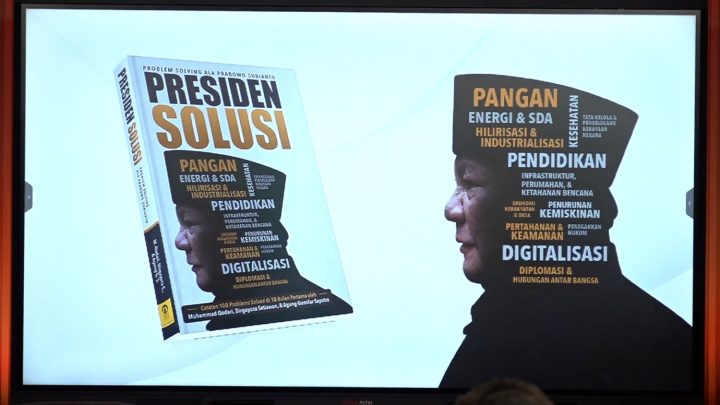 Solving Problems: Buku Presiden Solusi dirilis, ulas 108 solusi Prabowo hadapi persoalan