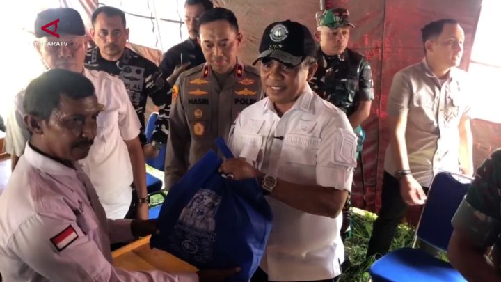 Pemprov Sulteng salurkan paket bantuan bagi warga terdampak gempa Sigi