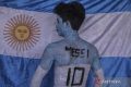 Rayakan kelolosan Argentina – fans ini menjelma menjadi Messi