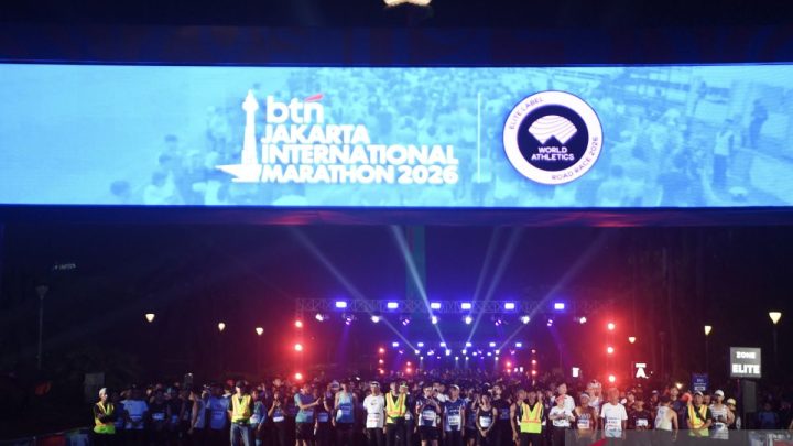 Sebanyak 45.500 pelari dari 52 negara ramaikan Jakarta International Marathon 2026