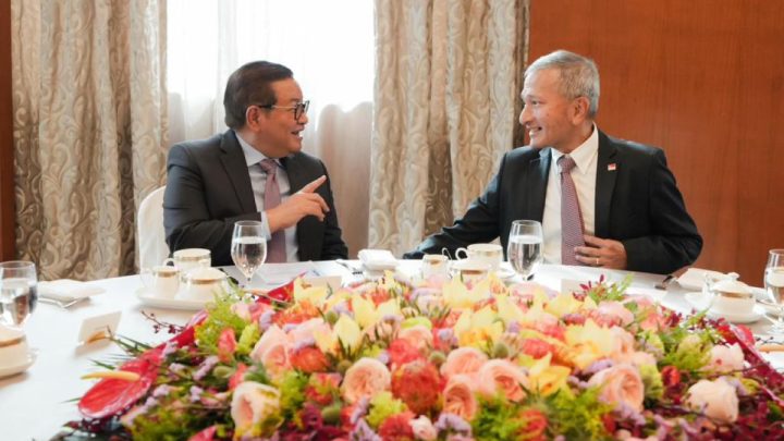 Key Discussion: Pramono bertemu dua menteri Singapura bahas investasi dan transportasi