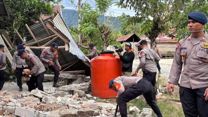 Historic Moment: Polda Sulteng kerahkan 190 personel bantu penanganan pascagempa