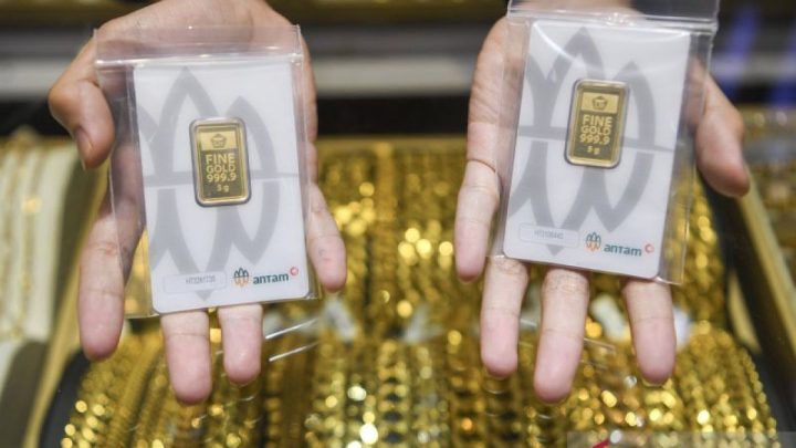 Rabu pagi ini harga emas Antam tak bergerak di Rp2,774 juta/gr