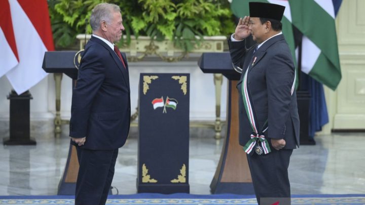 Historic Moment: Raja Yordania Abdullah II sambangi Indonesia, berikut profilnya