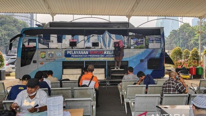 Historic Moment: Rabu, gerai Samsat Keliling tersedia di 14 lokasi Jadetabek