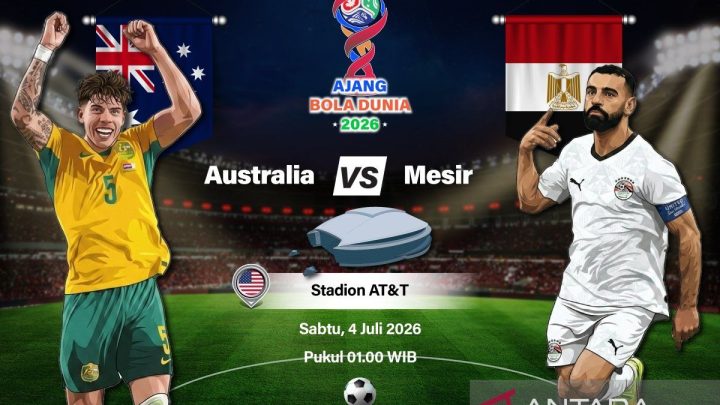 Susunan pemain Australia vs Mesir: turunkan kekuatan terbaik
