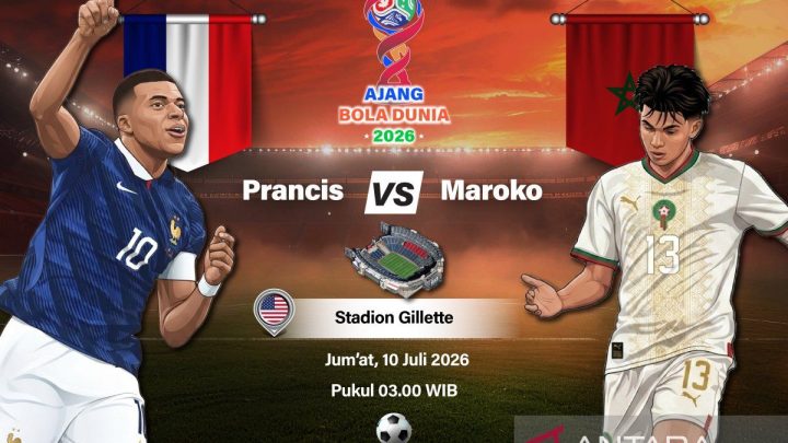 Susunan pemain Prancis vs Maroko: Doue “starter” – Diaz ujung tombak