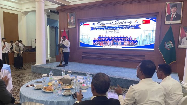 New Policy: Banten jadi rujukan Timor Leste terkait manajemen proyek jalan