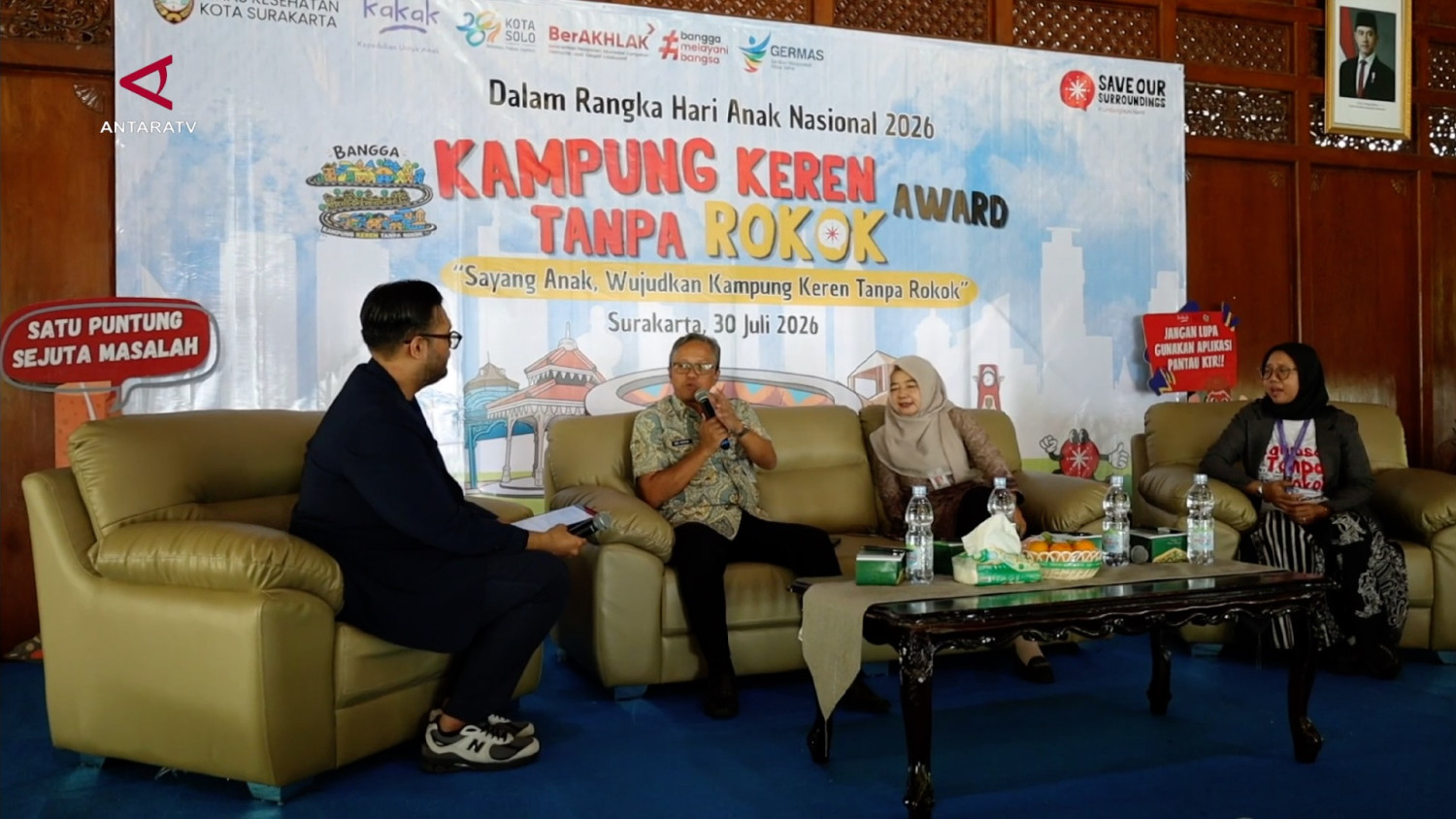 Pemkot Solo kawal wujudkan Kampung Bebas Asap Rokok