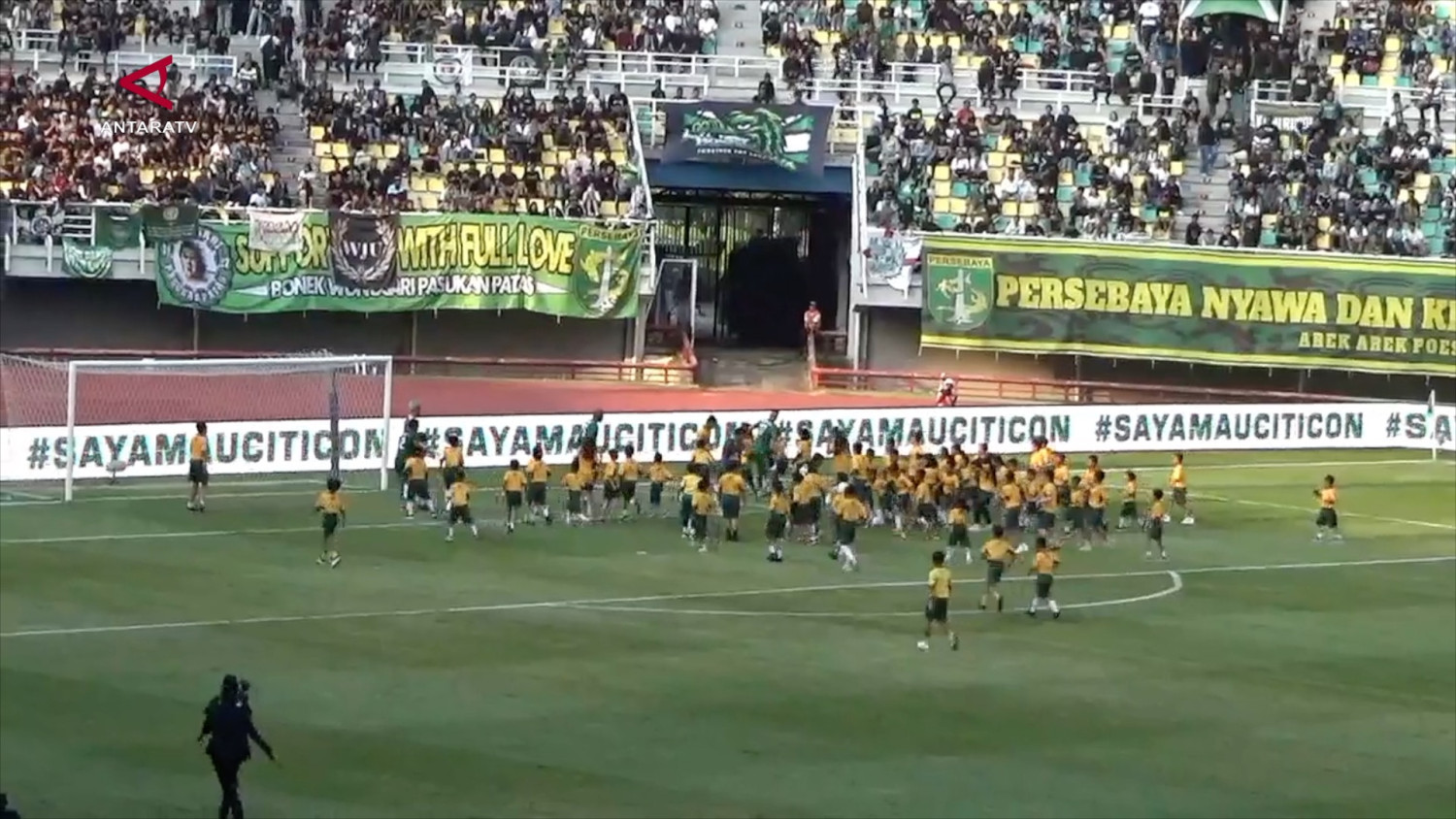 99 Bonek cilik meriahkan perayaan jelang seabad Persebaya