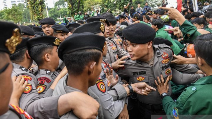 Amankan unjuk rasa di Jakpus, ratusan personel gabungan disiagakan