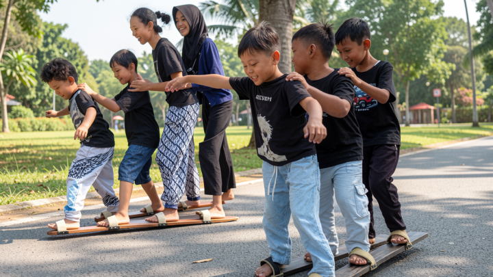 Today’s News: Anak-anak mengisi libur sekolah tanpa gawai