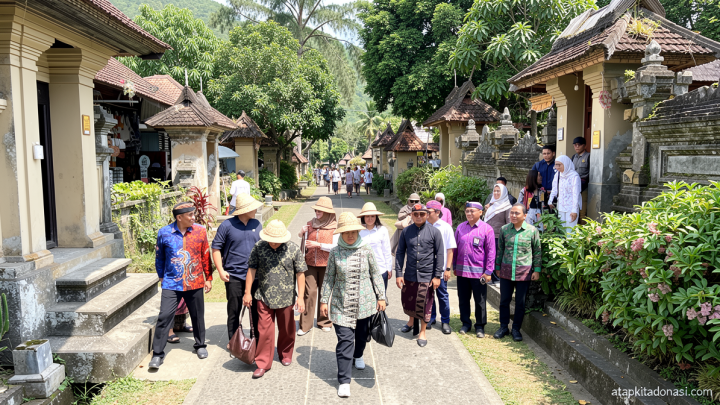 Historic Moment: Penglipuran Bali jadi acuan pengembangan desa wisata nasional