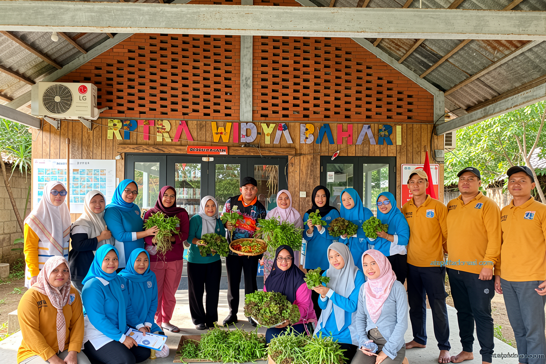 Warga Pulau Harapan diminta bertanam penuhi kebutuhan sayur harian