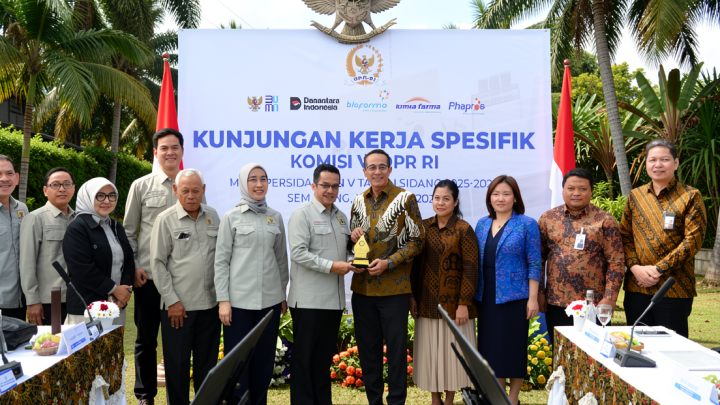 Key Strategy: Komisi VI DPR tinjau Phapros dorong substitusi bahan baku obat impor