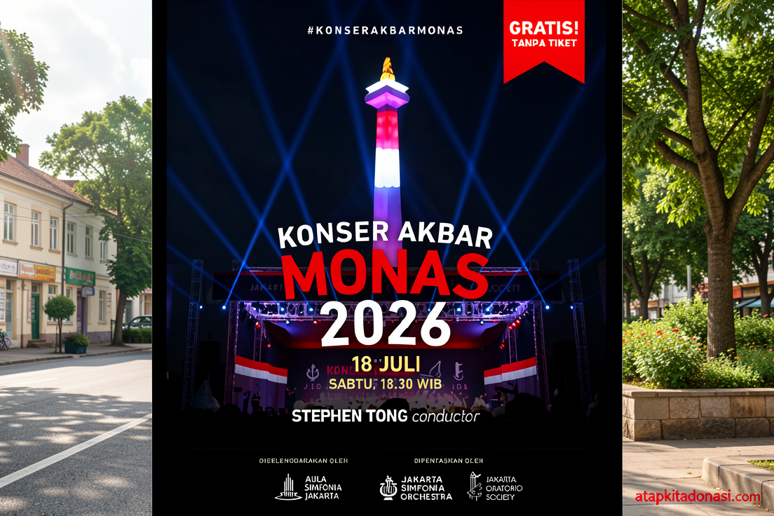 Polisi siapkan rekayasa lalin situasional saat Konser Akbar di Monas