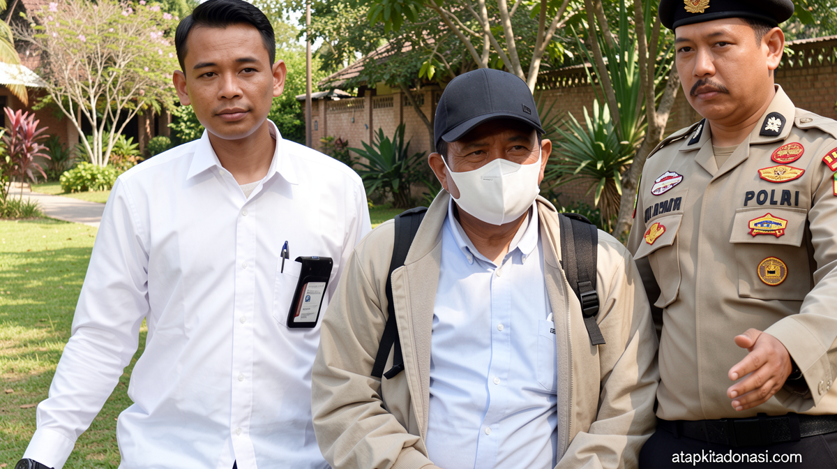 Bupati Lombok Barat tiba di KPK usai diamankan terkait dugaan korupsi
