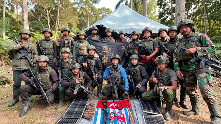 Koops TNI Habema amankan senjata diduga milik OPM di Distrik Ugimba