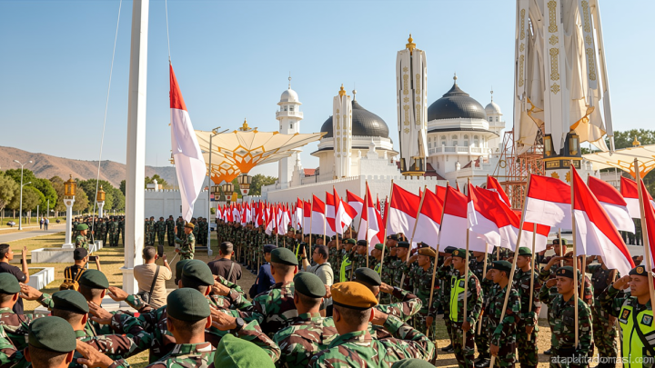 Pascakerusuhan, Banda Aceh kembali dihiasi merah putih
