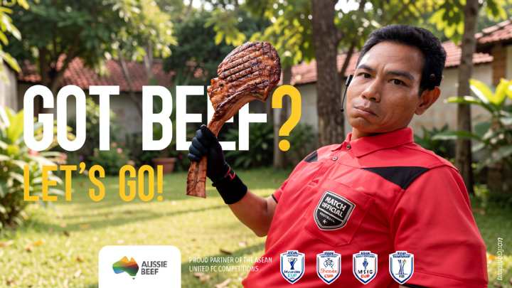 “Got Beef?”, Aussie Beef Ajak Penggemar di Asia Tenggara Redakan Rivalitas Sepak Bola lewat Makanan