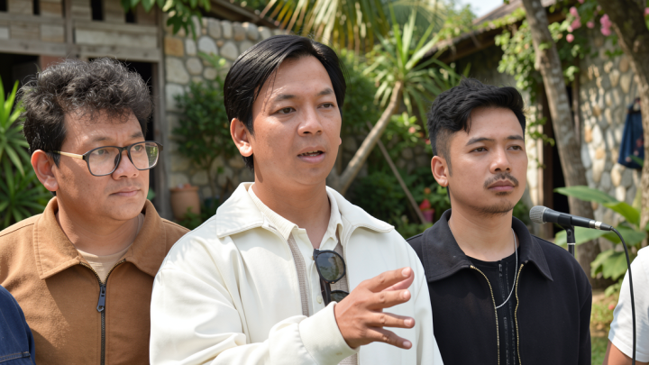 Personel D’MASIV latihan intensif menjelang tur “Asia Home Run”