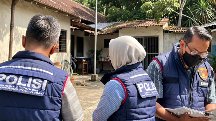 Polda Riau geledah RSD Madani terkait dugaan korupsi anggaran
