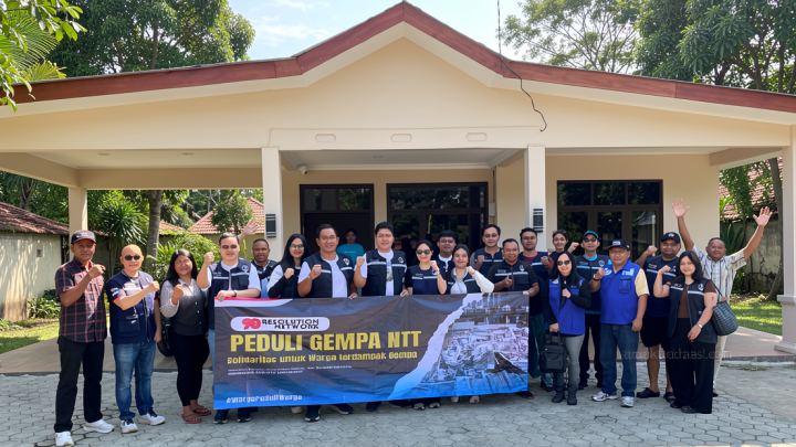 98 Resolutions Network salurkan bantuan untuk korban gempa di NTT
