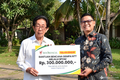 BPOM-mitra donasikan uang-logistik bantu warga terdampak gempa NTT